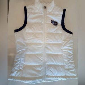 NFL White and Navy Kids Vest
